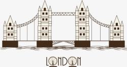 城市建筑旅游建筑伦敦大桥素材