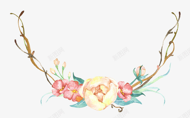 黄色鲜花装饰边框psd免抠素材_88icon https://88icon.com 装饰 边框 鲜花 鲜花边框 黄色 黄色鲜花装饰边框