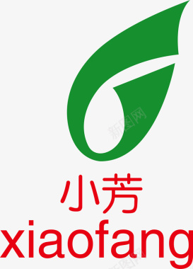 企业坚持小芳logo矢量图图标图标