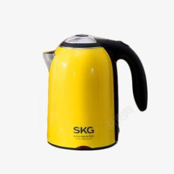 SKG黄色热水壶素材
