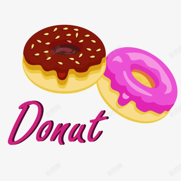 紫色巧克力甜甜圈png免抠素材_88icon https://88icon.com 巧克力 甜甜圈 紫色