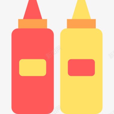 青芥末香肠图标图标