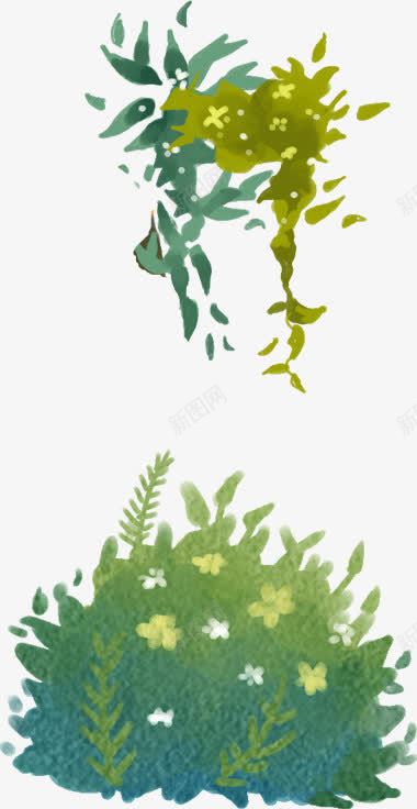 绿色抽象植物美景png免抠素材_88icon https://88icon.com 抽象 植物 绿色 美景