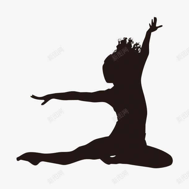 跳舞的人png免抠素材_88icon https://88icon.com 一个 人物 剪影 卡通 手绘 简笔 跳舞 黑色