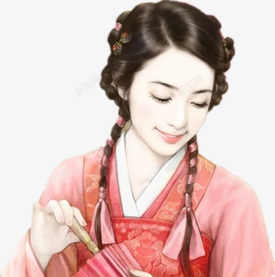 慧质女子古风手绘png免抠素材_88icon https://88icon.com 古风 女子 手绘