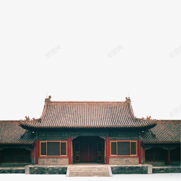 宫殿png免抠素材_88icon https://88icon.com 中国风 古建筑 宫殿 青瓦