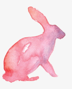 手绘兔子素材