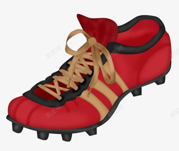 红色鞋子png免抠素材_88icon https://88icon.com 红色 防滑 鞋子 鞋带