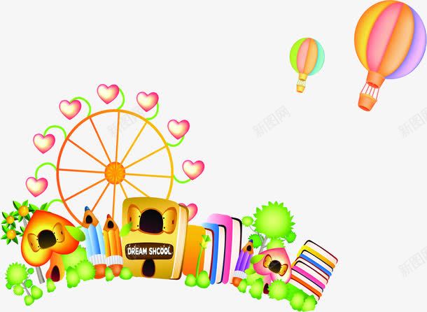 手绘儿童节漫画书籍png免抠素材_88icon https://88icon.com 书籍 儿童节 漫画