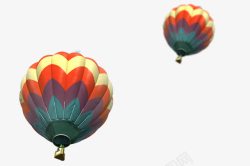热氢气球彩色的热气球高清图片