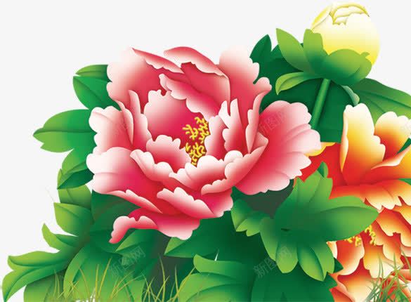 精美卡通彩色花朵植物png免抠素材_88icon https://88icon.com 卡通 彩色 植物 精美 花朵