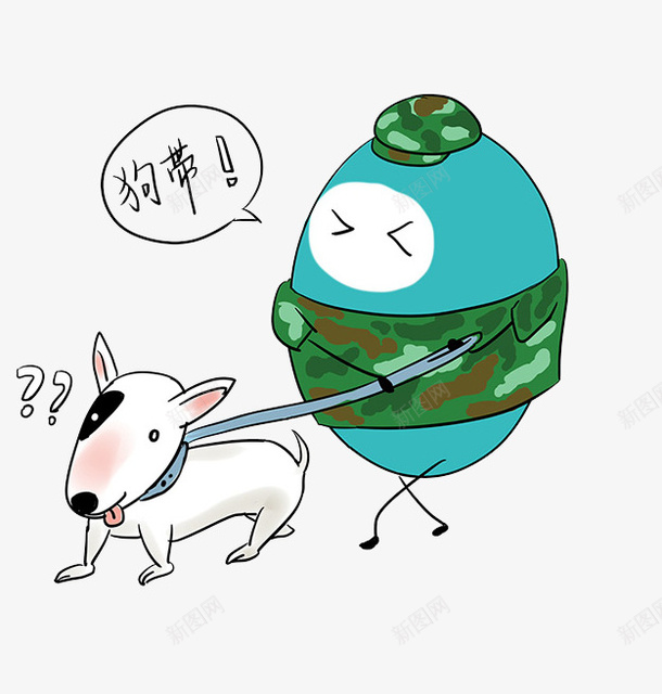 卡通狗带png免抠素材_88icon https://88icon.com 动漫 卡通 平面 狗带 设计