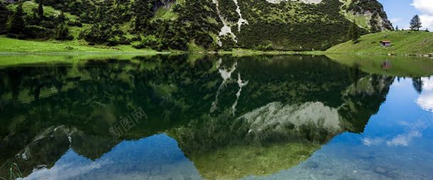 平静湖面背景背景