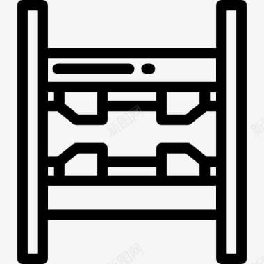 矢量工业工业机器人图标图标