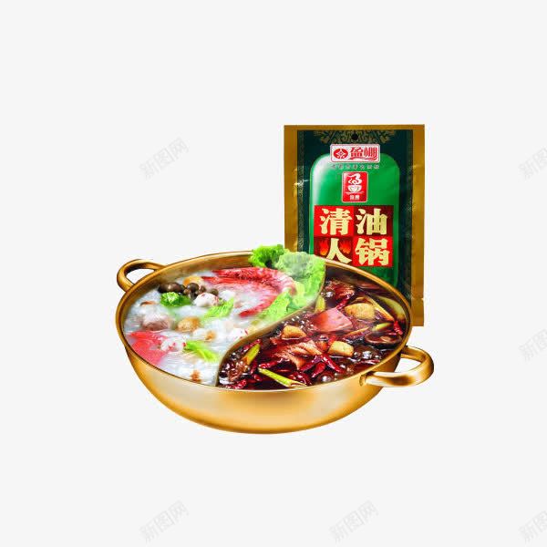 盈棚清油火锅调料串串香冒菜调料png免抠素材_88icon https://88icon.com 产品实物 冒菜 四川火锅 麻辣红汤火锅底料