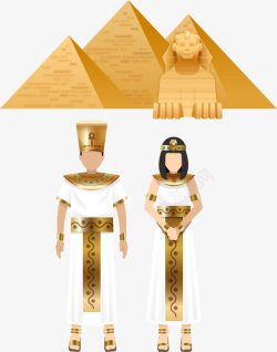金字塔狮身人面像元素素材