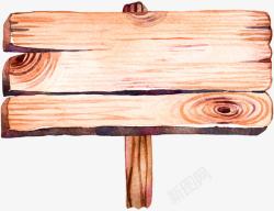 手绘指示牌素材