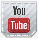 网页new图标简约社交媒体网页图标youtube图标