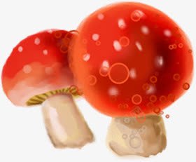 红色梦幻蘑菇创意png免抠素材_88icon https://88icon.com 创意 梦幻 红色 蘑菇