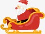 卡通圣诞老人png免抠素材_88icon https://88icon.com 圣诞老人 圣诞节 节日元素 雪橇