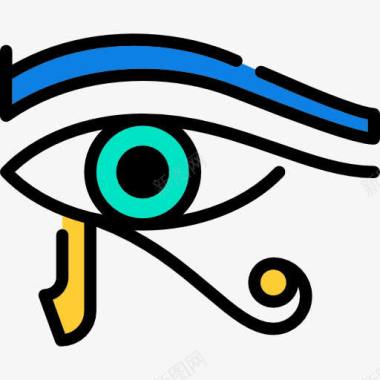 埃及图片Ra的眼睛图标图标