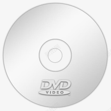 dvd影碟机白色DVD图标图标