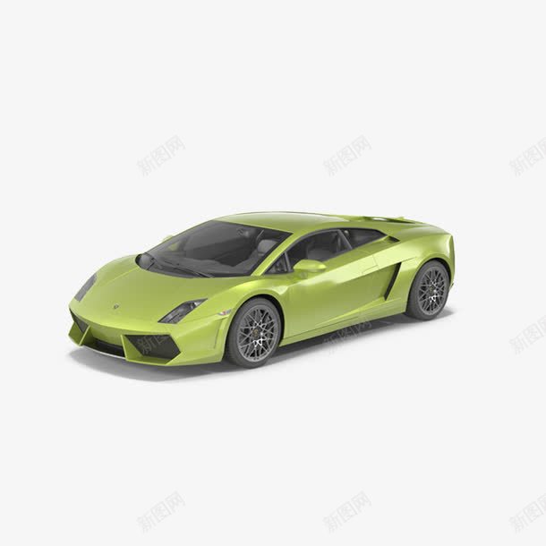 绿色兰博基尼Gallardopng免抠素材_88icon https://88icon.com Gallardo 兰博基尼 绿色 轿车