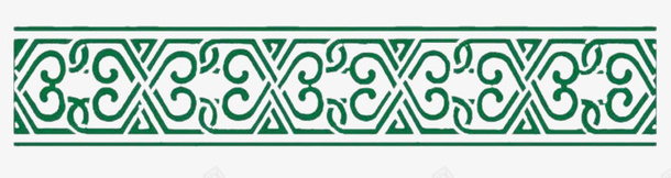 中国风花纹装饰图案png免抠素材_88icon https://88icon.com 中国风 绿色 花纹装饰 装饰图案