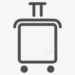 Airport机场行李旅程行李旅行旅行周末旅图标高清图片