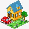低能耗房子像素房子PixelHouseicons图标图标