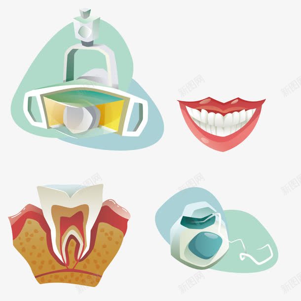 牙科器材png免抠素材_88icon https://88icon.com 医学观察 医疗器材 牙根 齿根