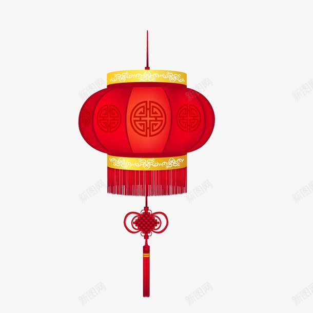 中国风喜庆灯笼png免抠素材_88icon https://88icon.com 中国风 喜庆 灯笼 红色