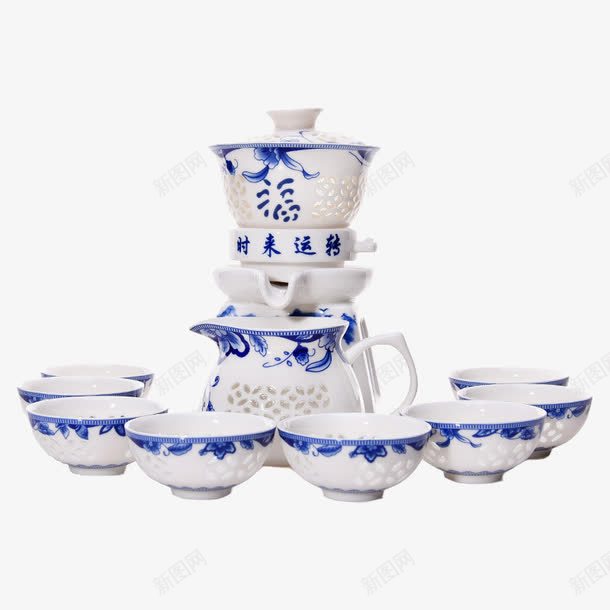 陶瓷茶具套装png免抠素材_88icon https://88icon.com 产品实物 茶具 茶道 茶道用具 陶瓷