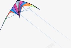 创意手绘合成空中的风筝素材