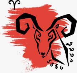 十二星座矢量图素材