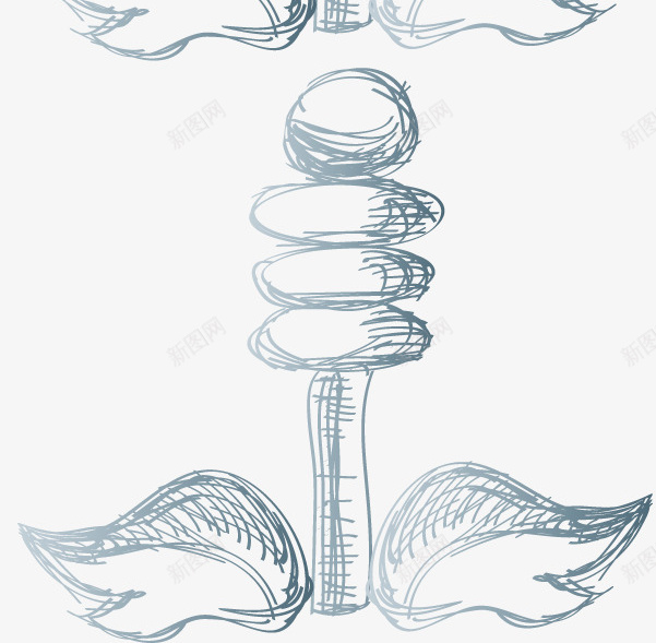线条手绘分隔栏png免抠素材_88icon https://88icon.com 免抠PNG 分隔 叶子 植物花纹 简笔画 简约 素描