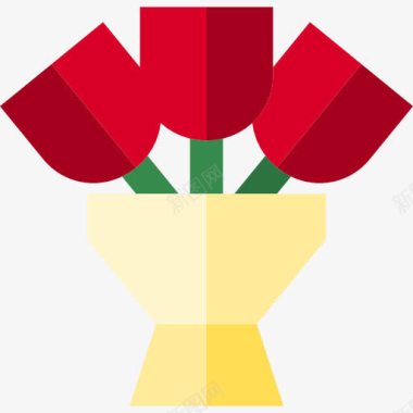 玫瑰护手霜布凯图标图标