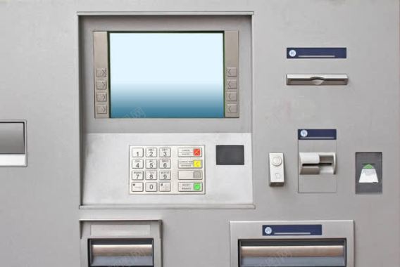 货币ATM机手绘图标图标