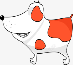 小狗狗插画卡通可爱小狗高清图片