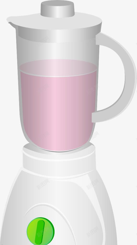 卡通豆浆机png免抠素材_88icon https://88icon.com 卡通 手绘 电器 豆浆机