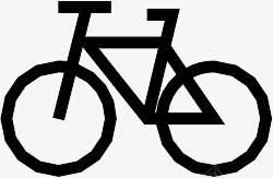 自行车链条骑自行车ECOicons图标图标