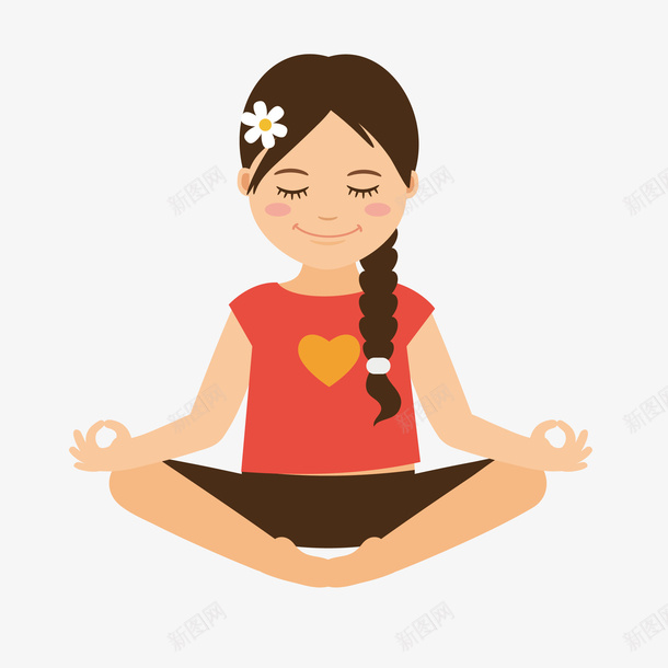 女孩卡通扁平化人物瑜伽健身矢量图eps免抠素材_88icon https://88icon.com 人物 健身卡通 小清新 彩色 扁平化 瑜伽 简约 运动 矢量图