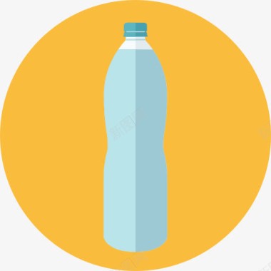回收利用瓶水图标图标