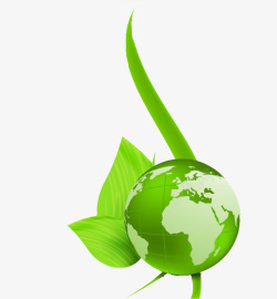 绿色环保地球素材