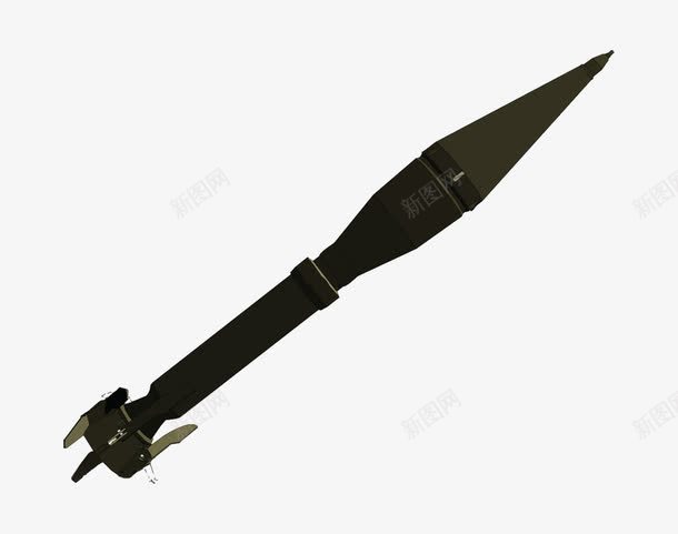 卡通导弹png免抠素材_88icon https://88icon.com 卡通导弹 导弹发射 黑色