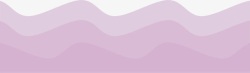 淡紫色简约山丘装饰图案素材