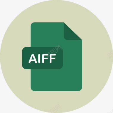 WAV扩展AIFF图标图标