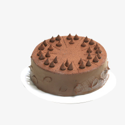 圆形巧克力蛋糕素材