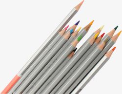 铅笔造型手绘彩色铅笔造型高清图片