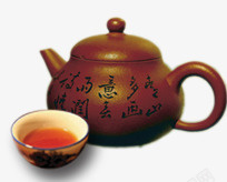 茶壶茶茶杯素材
